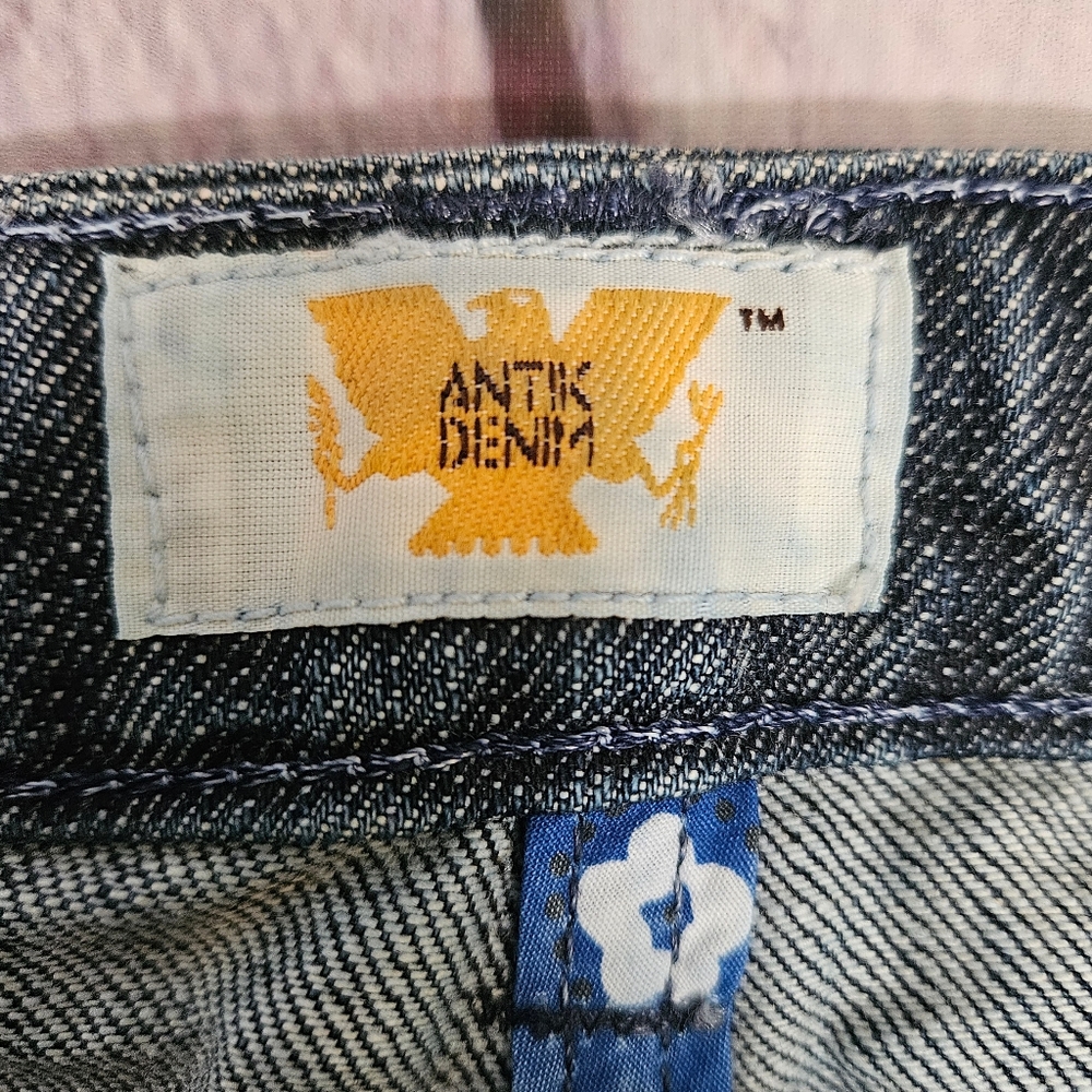 ANTIK Denim Bootcut Medium Wash Blue Jeans NWOT Size 27 - Picture 6 of 8